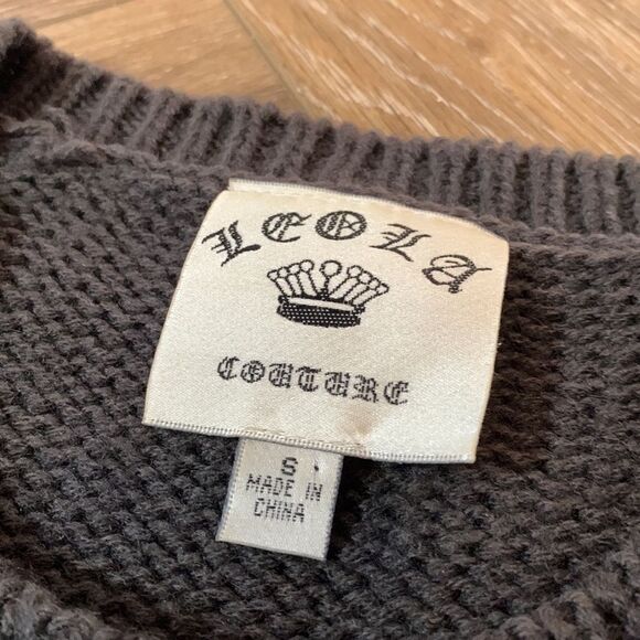 Leola Couture Embellished Sweater - Picture 2 of 5